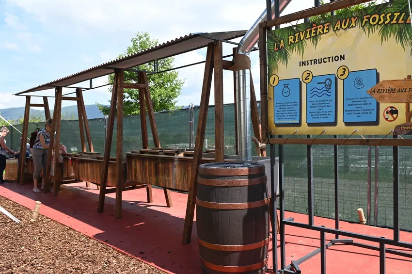 Photo de l'activité "Rivière aux fossiles" - DinoWorld Expo